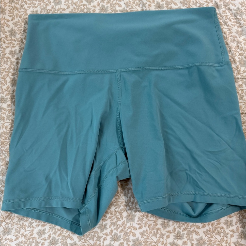 Lululemon Align High Rise 6” Shorts Tidal Teal